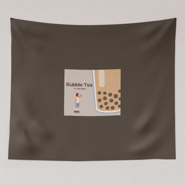Item preview, Bubble Tea – Mountain of Boba | Bubble Tea Is A Religion Series designed and sold by BEAUTY EAST.