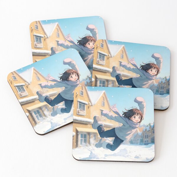 Item preview, Winter Joy in a Snowy Town designed and sold by Silvestaria.