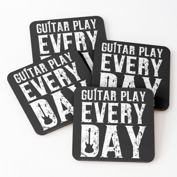 Item preview, Guitar Play Every Day – Motivation for Musicians designed and sold by Doodle-Bloom.