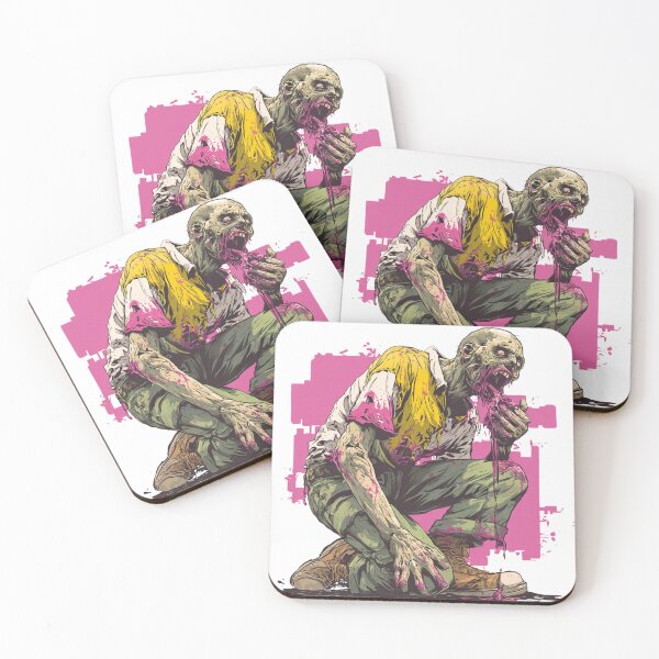Item preview, ZOMBIE PINK Meat Nibbler Reboot  designed and sold by Zen Candy 3000 Travis Nicholas Zariwny.