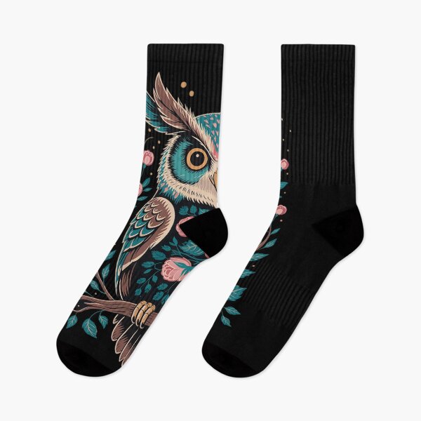Item preview, Womens Floral Aesthetic Owl for Women and Girls  designed and sold by NailMolisa.