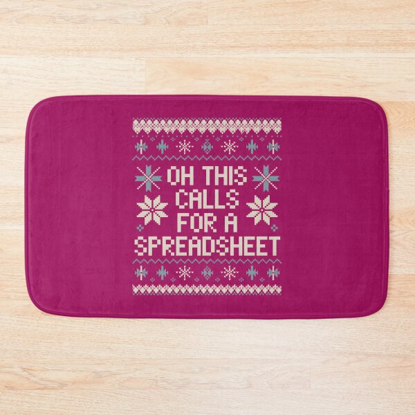 Item preview, Oh This Calls for a Spreadsheet Winter Sweater designed and sold by AniArtPL.