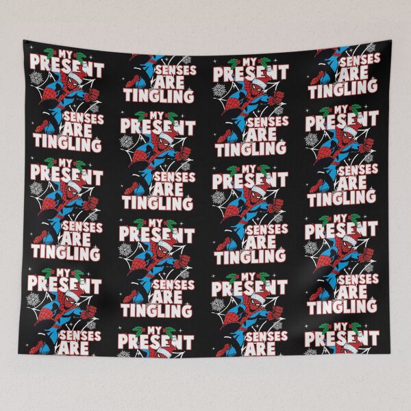 Item preview, Spidey Christmas My Present Senses Are Tingling Spideman   designed and sold by fo-ngika.