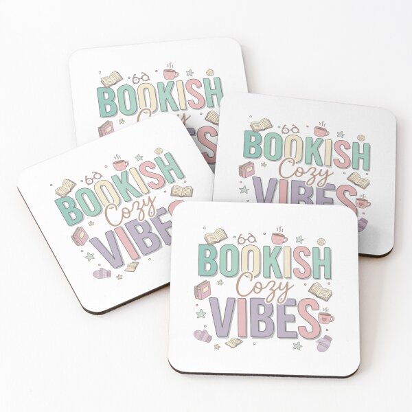 Item preview, Pastel Bookish Cozy Vibes Typography designed and sold by Furr-n-Purr.