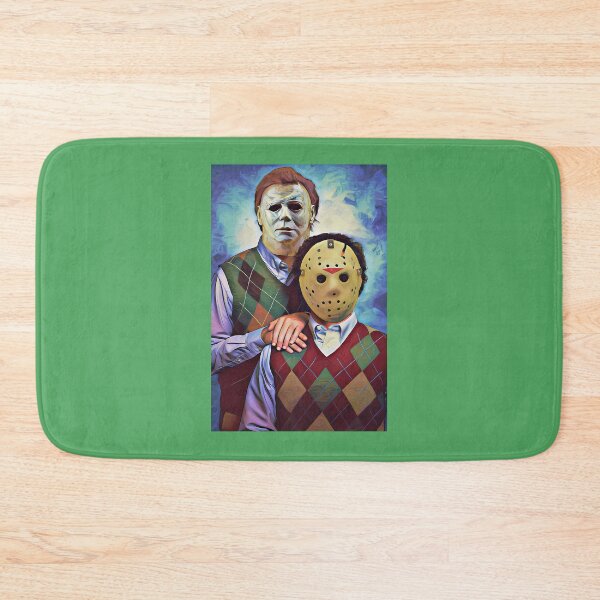Item preview, HORROR-STEP-BROTHERS-HALLOWEEN-MOVIE-T-SHIRT designed and sold by NickWilkinson5.