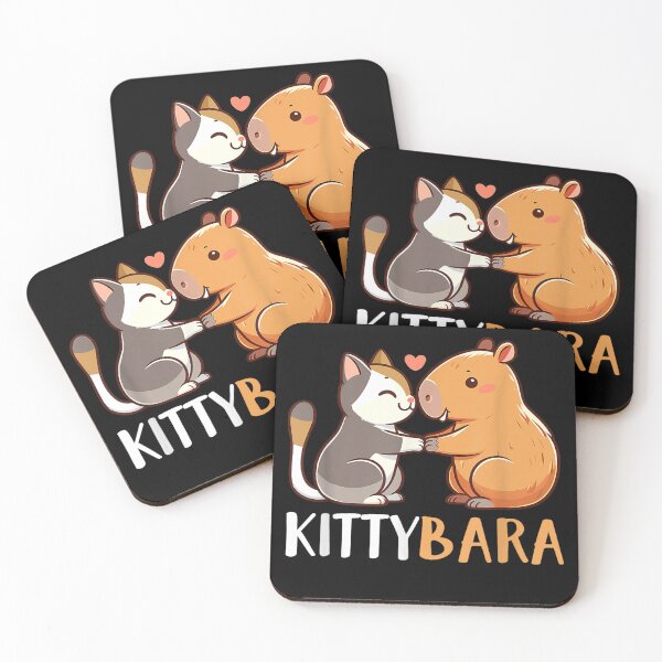 Item preview, Christmas Kawaii Capybara Cat Kittybara designed and sold by BASKF.