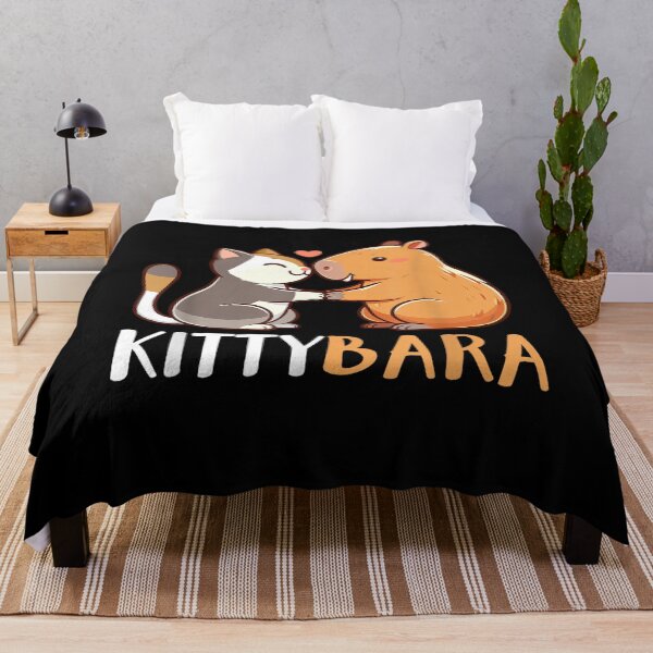 Item preview, Christmas Kawaii Capybara Cat Kittybara designed and sold by BASKF.