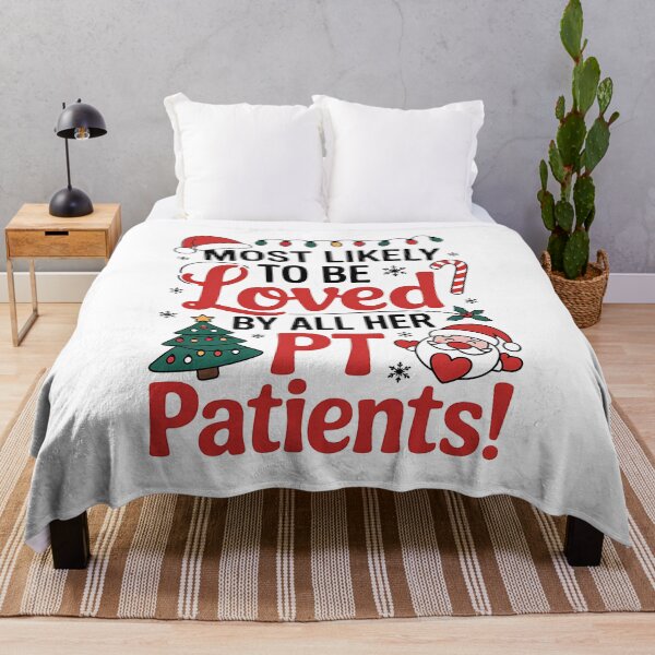 Item preview, Most Likely to Be Loved by All Her PT Patients Christmas designed and sold by BakeryDozen.
