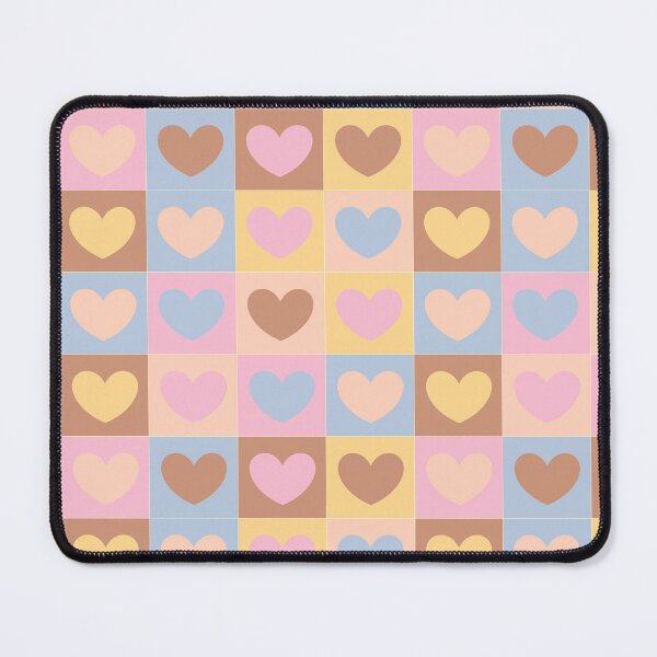 Item preview, Vibrant Heart Mosaic – Fun Colorful Pattern Design designed and sold by Naine M..