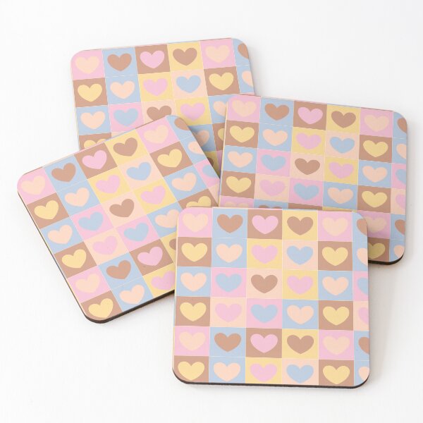Item preview, Vibrant Heart Mosaic – Fun Colorful Pattern Design designed and sold by Naine  M..