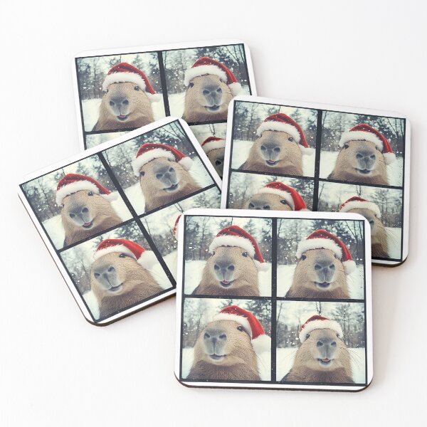 Item preview, Christmas Kawaii Capybara designed and sold by BASKF.
