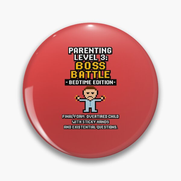 Item preview, Parenting Level 3: Boss Battle – Bedtime Edition designed and sold by SarcasticParenting.