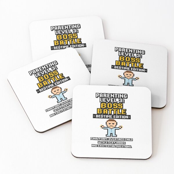 Item preview, Parenting Level 3: Boss Battle – Bedtime Edition designed and sold by SarcasticParenting.