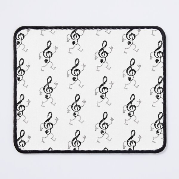 Item preview, Dancing Treble Clef: Musical Note Character Illustration designed and sold by RudArtAI.