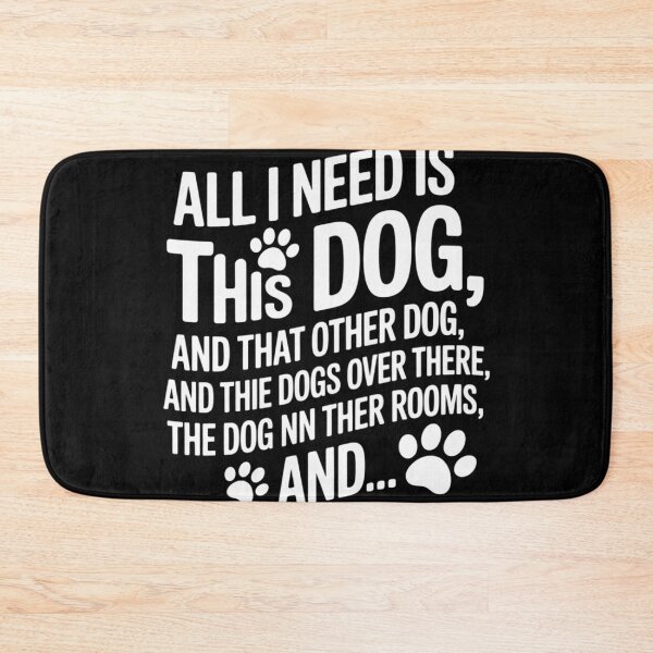 Item preview, All I Need Is This Dog - Dog Owner Dog Lover  designed and sold by NailMolisa.