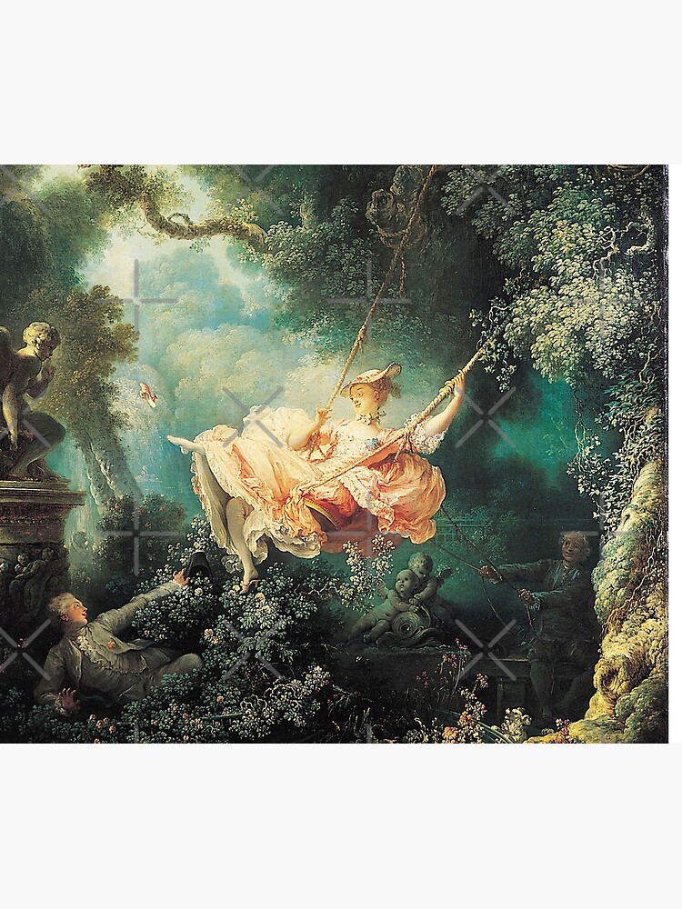 "HD. The Swing, by Jean Honoré Fragonard HIGH DEFINITION" Tapestry for