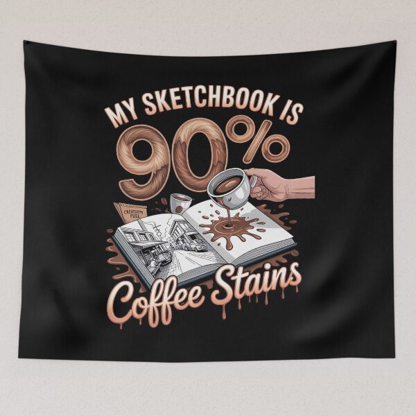 Item preview, urban sketching - ink and watercolor - city sketcher - artist on the go - travel sketching - pen and ink lover - hand-drawn - sketching streetwear - creative life apparel - sketchbook designed and sold by JansenGS.