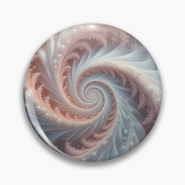 Item preview, Elegant Spiral of Pearls, Coral & Leaves (image size 8320x12480) designed and sold by Digital-Davinci.