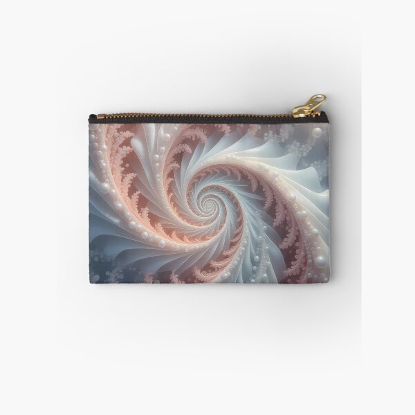 Item preview, Elegant Spiral of Pearls, Coral & Leaves (image size 8320x12480) designed and sold by Digital-Davinci.