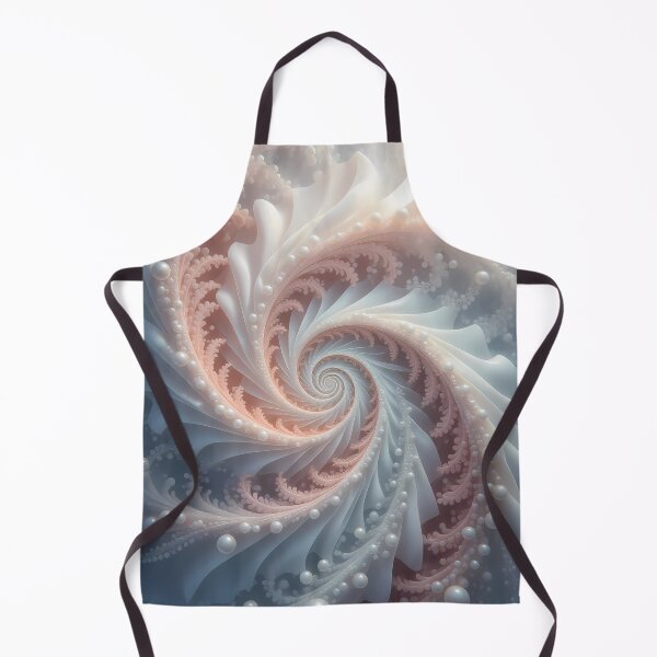 Item preview, Elegant Spiral of Pearls, Coral & Leaves (image size 8320x12480) designed and sold by Digital-Davinci.