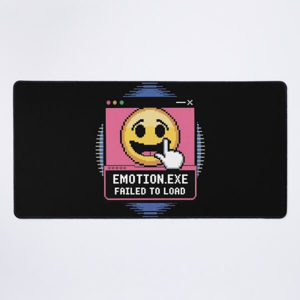 Artikelvorschau, EMOTION.EXE konnte nicht geladen werden – Fehler | Lustiges Meme für Informatik- und Programmierer-Nerds entworfen und verkauft von pixelpopplanet.