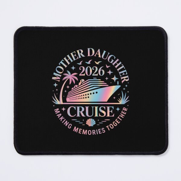 Item preview, Mother Daughter Cruise 2026 – Pastel Retro Cruise Trip Vacation Design designed and sold by Gogetgiggles.