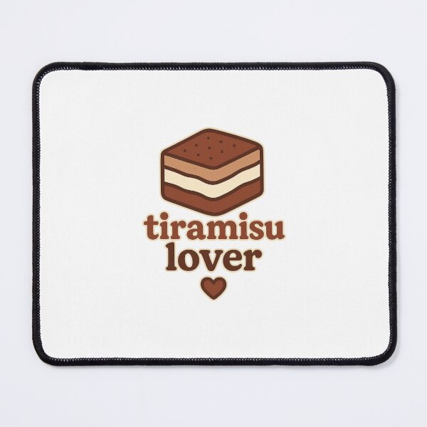 Item preview, Cute Tiramisu Lover Dessert Illustration Coffee Shop Aesthetic designed and sold by RedCircleArt.