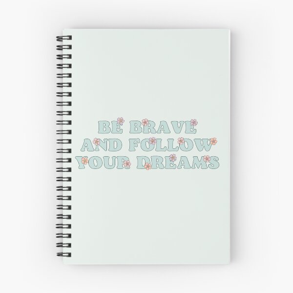 Item preview, Be Brave and follow your dreams  designed and sold by mikasa.art.