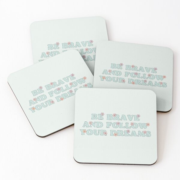 Item preview, Be Brave and follow your dreams  designed and sold by mikasa.art.