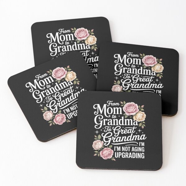 Item preview, From Mom to Grandma to Great Grandma – Funny Floral Mother’s Day Upgrade Design designed and sold by Gogetgiggles.