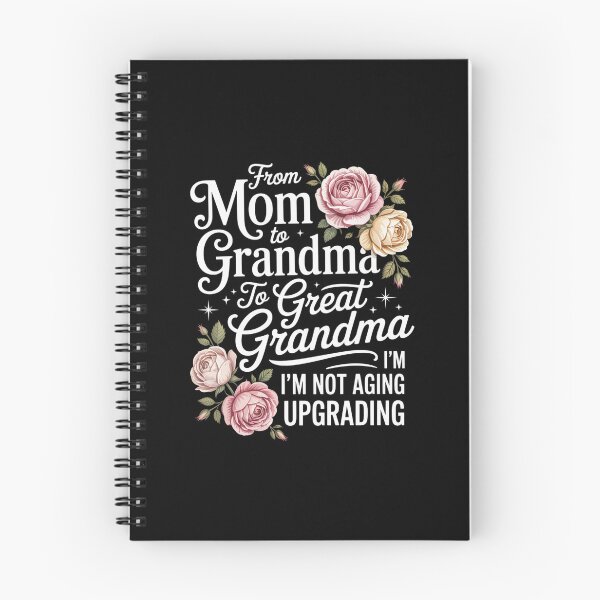 Item preview, From Mom to Grandma to Great Grandma – Funny Floral Mother’s Day Upgrade Design designed and sold by Gogetgiggles.