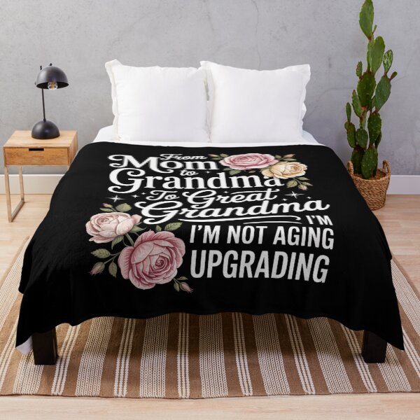 Item preview, From Mom to Grandma to Great Grandma – Funny Floral Mother’s Day Upgrade Design designed and sold by Gogetgiggles.