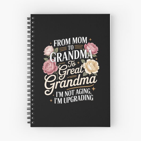 Item preview, From Mom to Grandma to Great Grandma – Funny Floral Mother’s Day Upgrade Design designed and sold by Gogetgiggles.