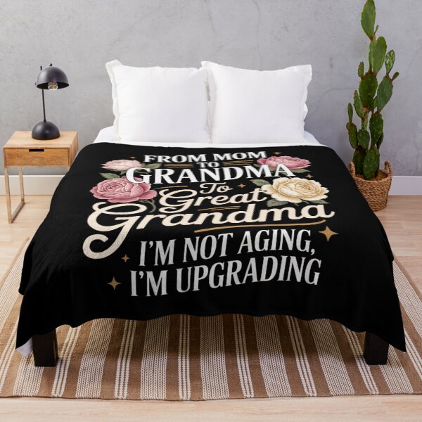 Item preview, From Mom to Grandma to Great Grandma – Funny Floral Mother’s Day Upgrade Design designed and sold by Gogetgiggles.