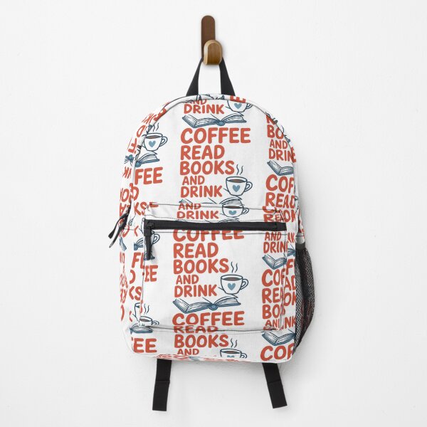 Item preview, Read Books And Drink Coffee – Cozy Book Lover Coffee Sticker designed and sold by Lulunza.