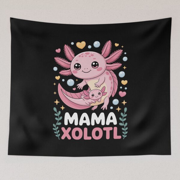 Item preview, Mama Xolotl – Cute Axolotl Mom and Baby Mother’s Day Design designed and sold by Gogetgiggles.