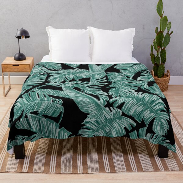 Item preview, Forestly - Fall Jungle Ink Black designed and sold by Fabricatemyart.