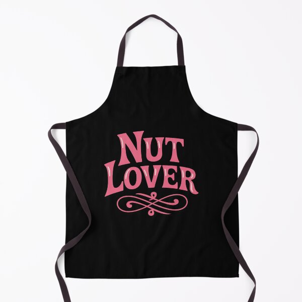 Item preview, Nut Lover - in pink ornate lettering designed and sold by ToggleBet.