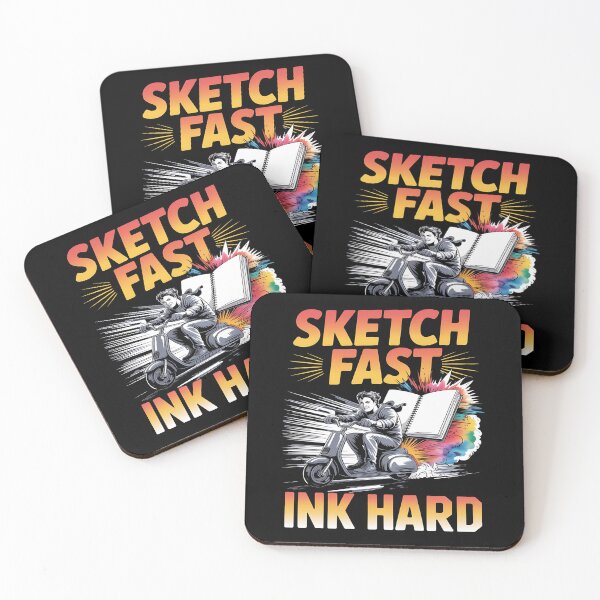 Item preview, urban sketching - ink and watercolor - city sketcher - artist on the go - travel sketching - pen and ink lover - hand-drawn - sketching streetwear - creative life apparel - sketchbook designed and sold by JansenGS.