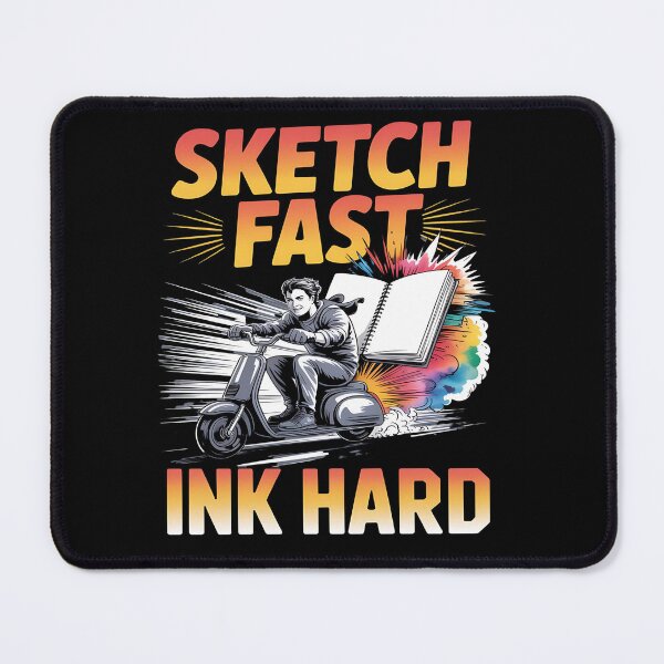Item preview, urban sketching - ink and watercolor - city sketcher - artist on the go - travel sketching - pen and ink lover - hand-drawn - sketching streetwear - creative life apparel - sketchbook designed and sold by JansenGS.