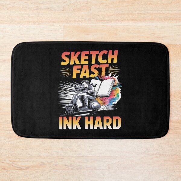 Item preview, urban sketching - ink and watercolor - city sketcher - artist on the go - travel sketching - pen and ink lover - hand-drawn - sketching streetwear - creative life apparel - sketchbook designed and sold by JansenGS.