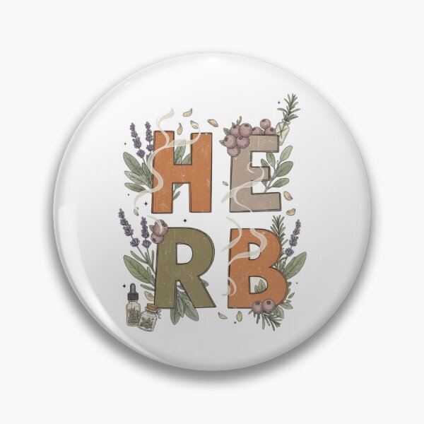 Item preview, Botanical Herb Typography With Berries and Oils designed and sold by Furr-n-Purr.