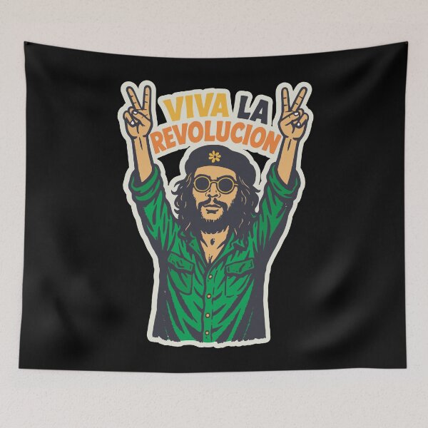 Item preview, Che Guevara Hippie Revolution designed and sold by Boogosh.