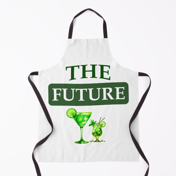 Item preview, The Future – Neon Green Cocktail Art designed and sold by ARTIENCE.