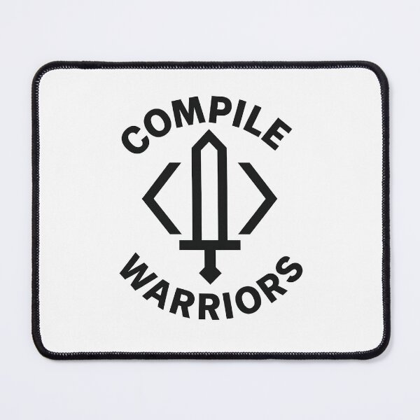 Item preview, Compile Warriors – Oversized Dev Sword & Code Emblem designed and sold by techy-rrr.