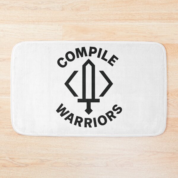 Item preview, Compile Warriors – Oversized Dev Sword & Code Emblem designed and sold by techy-rrr.