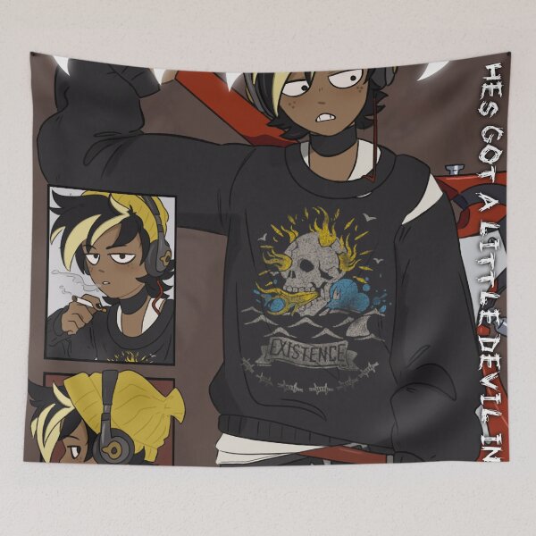 Item preview, Music Fiend Poster designed and sold by AEROSAI.