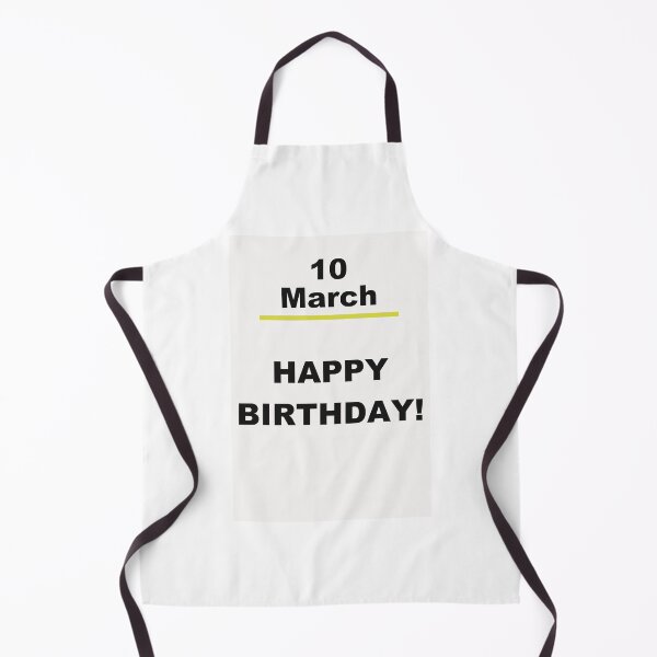 Item preview, Minimalist Happy Birthday Design — March 10 designed and sold by ariksworld.