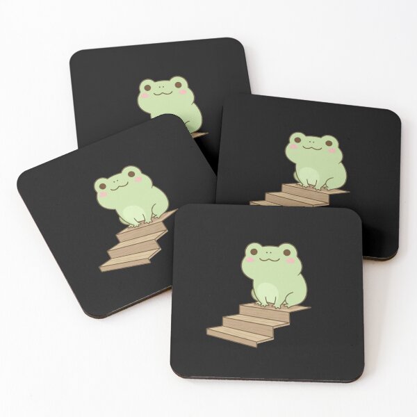 Item preview, One Small Step – Kawaii Frog Gentle Progress Tee designed and sold by CuteOasis.