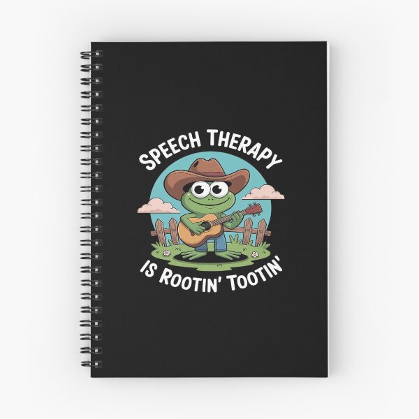 Item preview, Occupational Therapy Is Rootin' Tootin' Western Cowboy Frog designed and sold by BubblePancake.